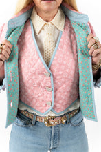 Load image into Gallery viewer, The Slim Shortie Quilted Ruffle Jacket - Small
