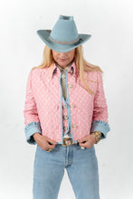 Load image into Gallery viewer, The Slim Shortie Quilted Ruffle Jacket - Small
