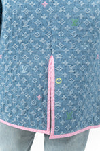 Load image into Gallery viewer, The Quilted Chambray Blazer
