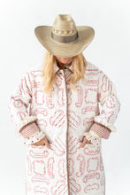 Load image into Gallery viewer, The Duster Quilt Jacket with Ruffle Sleeves - Medium
