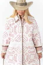 Load image into Gallery viewer, The Duster Quilt Jacket with Ruffle Sleeves - Medium
