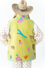 Load image into Gallery viewer, Le Zip Kantha Vest
