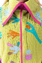 Load image into Gallery viewer, Le Zip Kantha Vest

