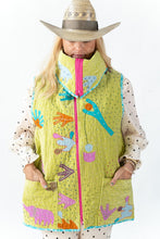 Load image into Gallery viewer, Le Zip Kantha Vest
