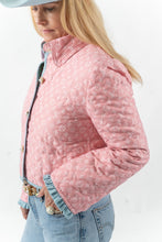 Load image into Gallery viewer, The Slim Shortie Quilted Ruffle Jacket - Small
