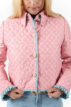 Load image into Gallery viewer, The Slim Shortie Quilted Ruffle Jacket - Small
