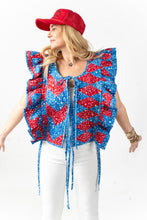 Load image into Gallery viewer, The Sugar Plum Quilt Vest
