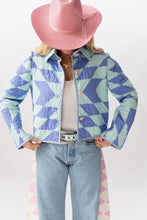 Load image into Gallery viewer, The Slim Shortie Quilt Jacket
