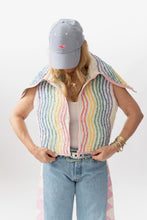 Load image into Gallery viewer, Le Zip Crop Vest
