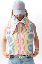 Load image into Gallery viewer, Le Zip Crop Vest
