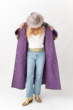 Load image into Gallery viewer, The Bell Sleeve Duster Quilt Coat
