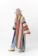 Load image into Gallery viewer, The Bell Sleeve Duster Quilt Coat

