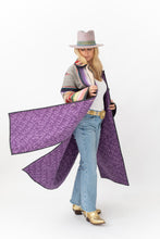 Load image into Gallery viewer, The Bell Sleeve Duster Quilt Coat
