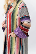 Load image into Gallery viewer, The Bell Sleeve Duster Quilt Coat
