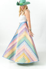 Load image into Gallery viewer, The Class Act Maxi Quilt Skirt
