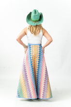 Load image into Gallery viewer, The Class Act Maxi Quilt Skirt
