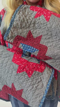 Load and play video in Gallery viewer, The Aunt Ethel Quilt Jacket

