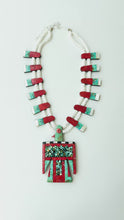 Load and play video in Gallery viewer, Turquoise Thunderbird Necklace
