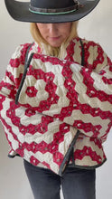 Load and play video in Gallery viewer, The Aunt Ethel Quilt Jacket

