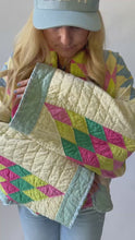 Load and play video in Gallery viewer, The Aunt Ethel Quilt Jacket
