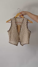 Load and play video in Gallery viewer, The Crochet Vest - Small
