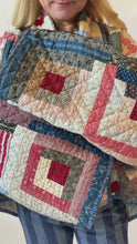 Load and play video in Gallery viewer, The Aunt Ethel Quilt Jacket

