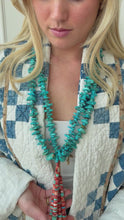 Load and play video in Gallery viewer, Turquoise Jackal Necklace
