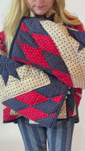 Load and play video in Gallery viewer, The Aunt Ethel Quilt Jacket
