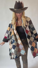 Load and play video in Gallery viewer, The Helen Quilt Coat - Longer Sleeves
