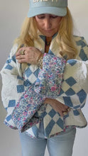 Load and play video in Gallery viewer, The Aunt Ethel Quilt Jacket
