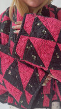 Load and play video in Gallery viewer, The Aunt Ethel Quilt Jacket
