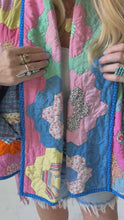 Load and play video in Gallery viewer, The Aunt Ethel Quilt Jacket
