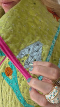 Load and play video in Gallery viewer, Le Zip Kantha Vest
