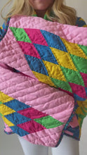 Load and play video in Gallery viewer, The Aunt Ethel Quilt Jacket
