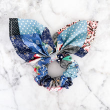 Load image into Gallery viewer, The Margot Vintage Quilted Scrunchie
