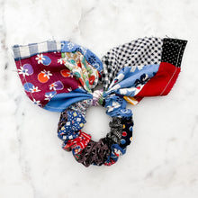 Load image into Gallery viewer, The Alyssa Vintage Quilted Scrunchie

