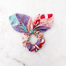 Load image into Gallery viewer, The Maisie Vintage Quilted Scrunchie
