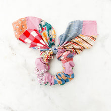 Load image into Gallery viewer, The Charlie Vintage Quilted Scrunchie
