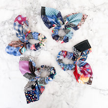Load image into Gallery viewer, The Sally Vintage Quilted Scrunchie
