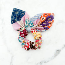 Load image into Gallery viewer, The Cara Vintage Quilted Scrunchie
