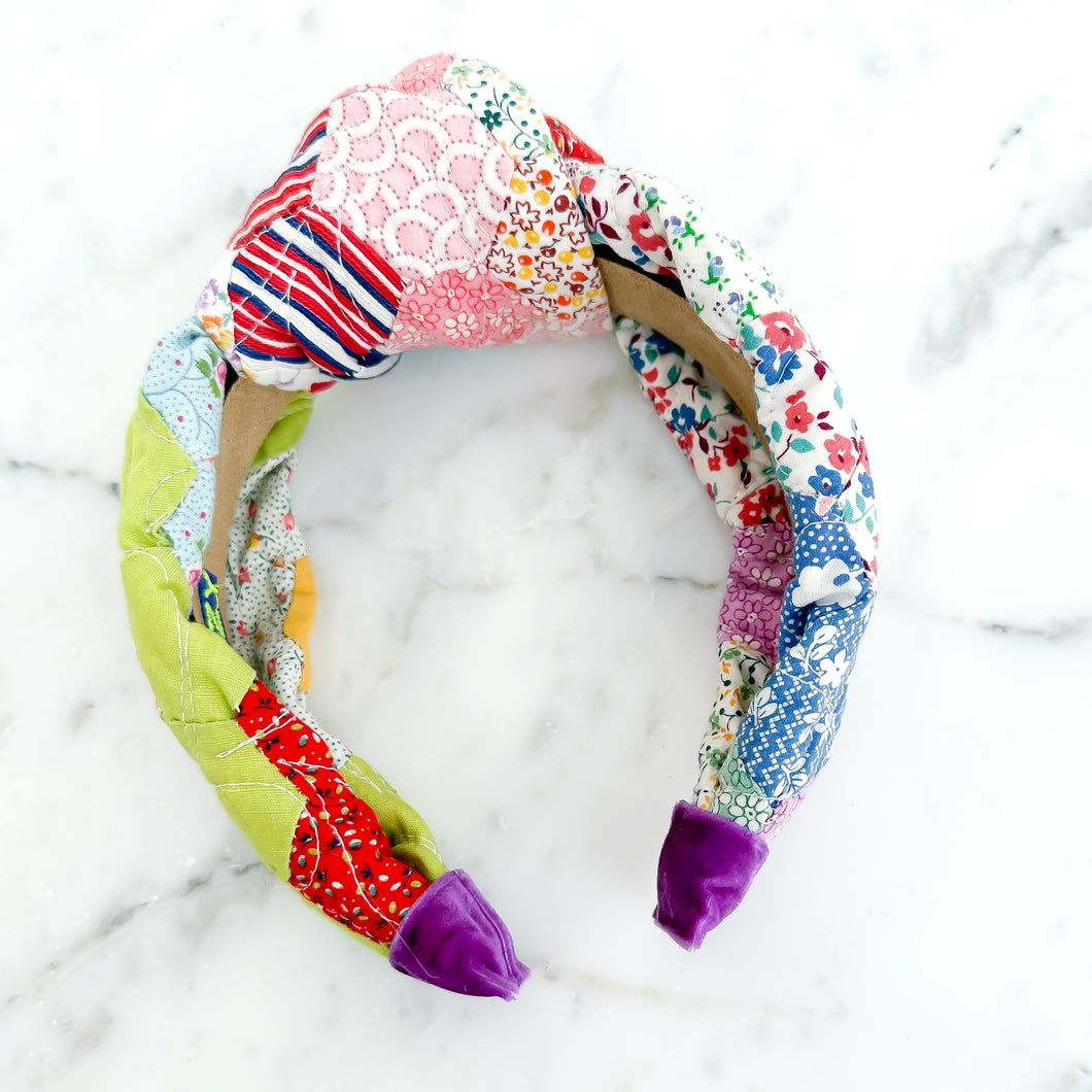 The Alexandra Quilted Headband