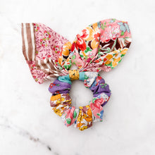 Load image into Gallery viewer, The Emery Vintage Quilted Scrunchie
