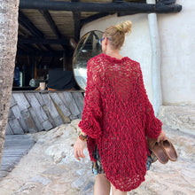Load image into Gallery viewer, Fe Knits Robe in Red

