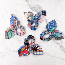 Load image into Gallery viewer, The Georgia Vintage Quilted Scrunchie
